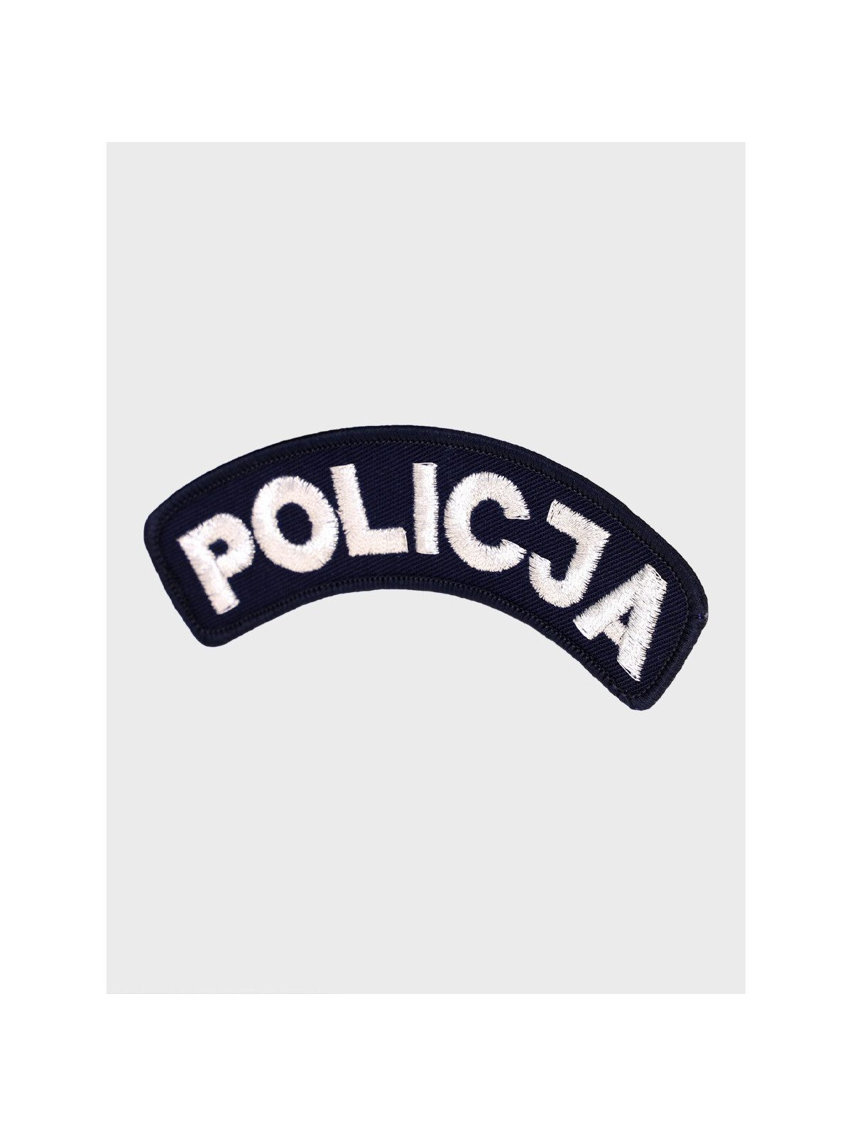 SPIN Emblemat POLICJA ŁUCZEK Mundur Wyjściowy Galowy Naszywka Granatowy