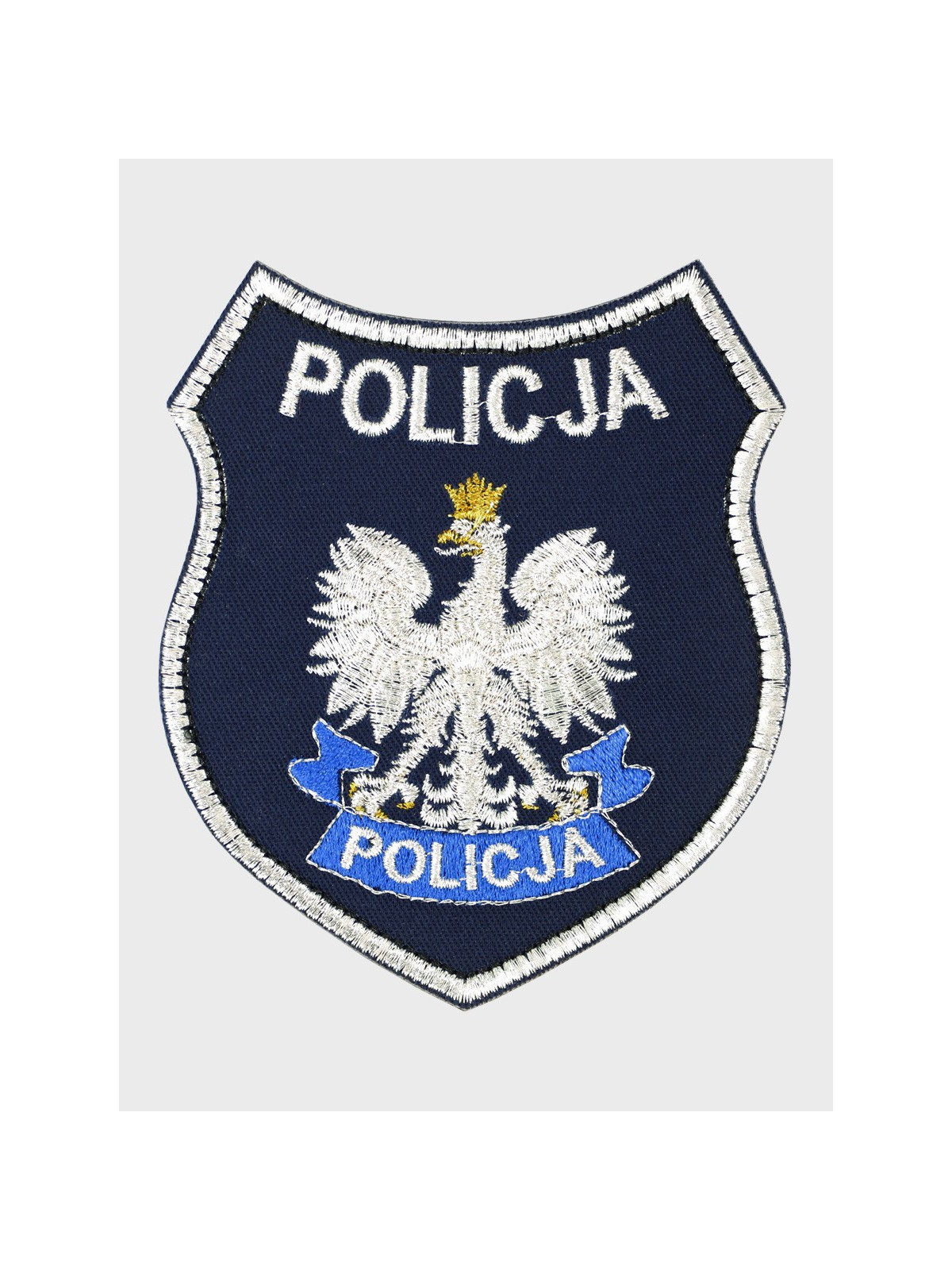 SPIN Emblemat Tarcza Policja Na Ramię Komisariat Duża Rzep Granatowa