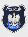 SPIN Emblemat Tarcza Policja Na Ramię Komisariat Duża Rzep Granatowa