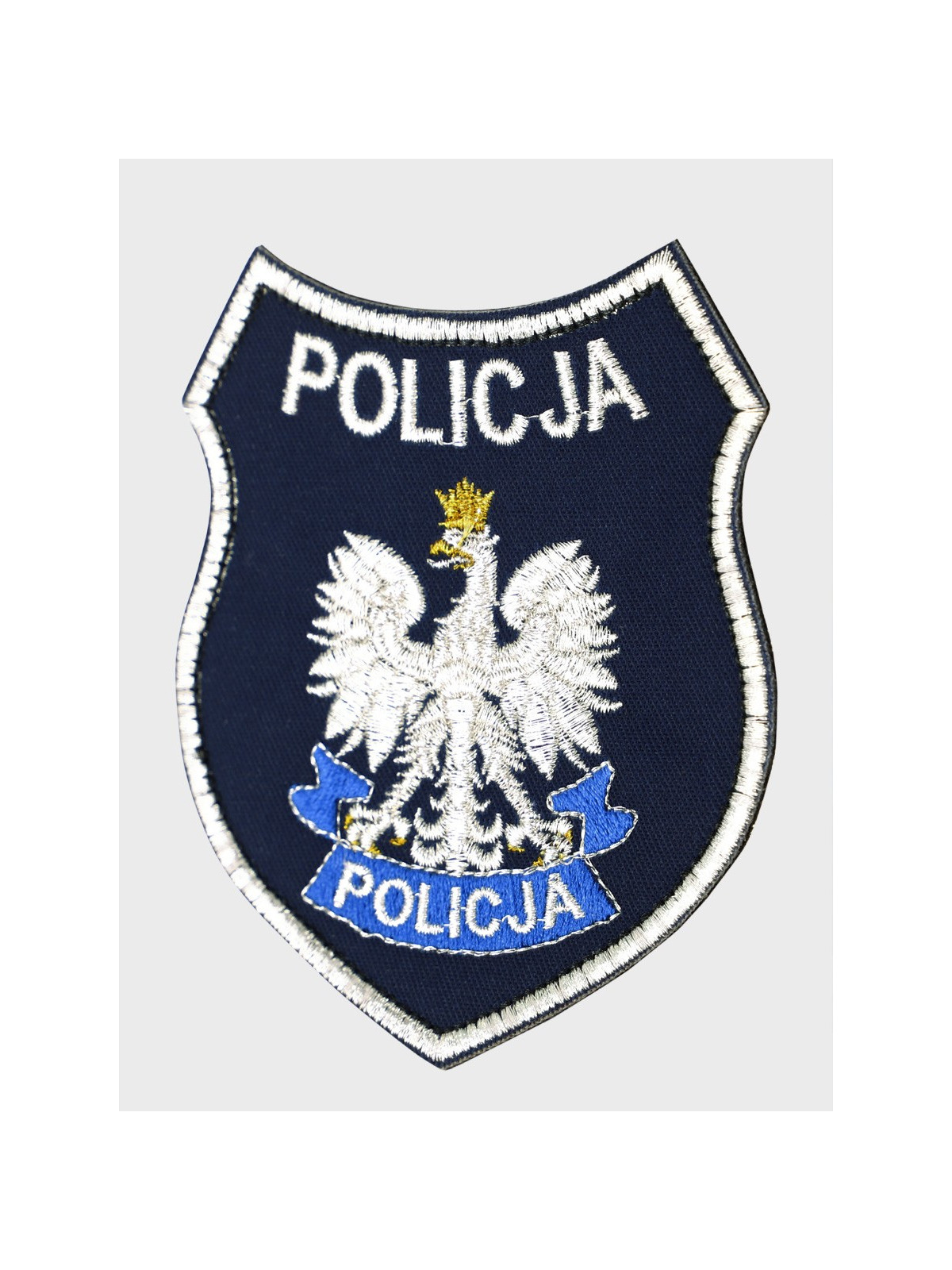 SPIN Emblemat Tarcza Policja Na Ramię Komisariat Duża Rzep Granatowa