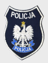 SPIN Emblemat Tarcza Policja Na Ramię Komisariat Duża Rzep Granatowa
