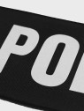 SPIN Naszywka Emblemat POLICJA 100x260mm ODBLASKOWA Rzep Czarna