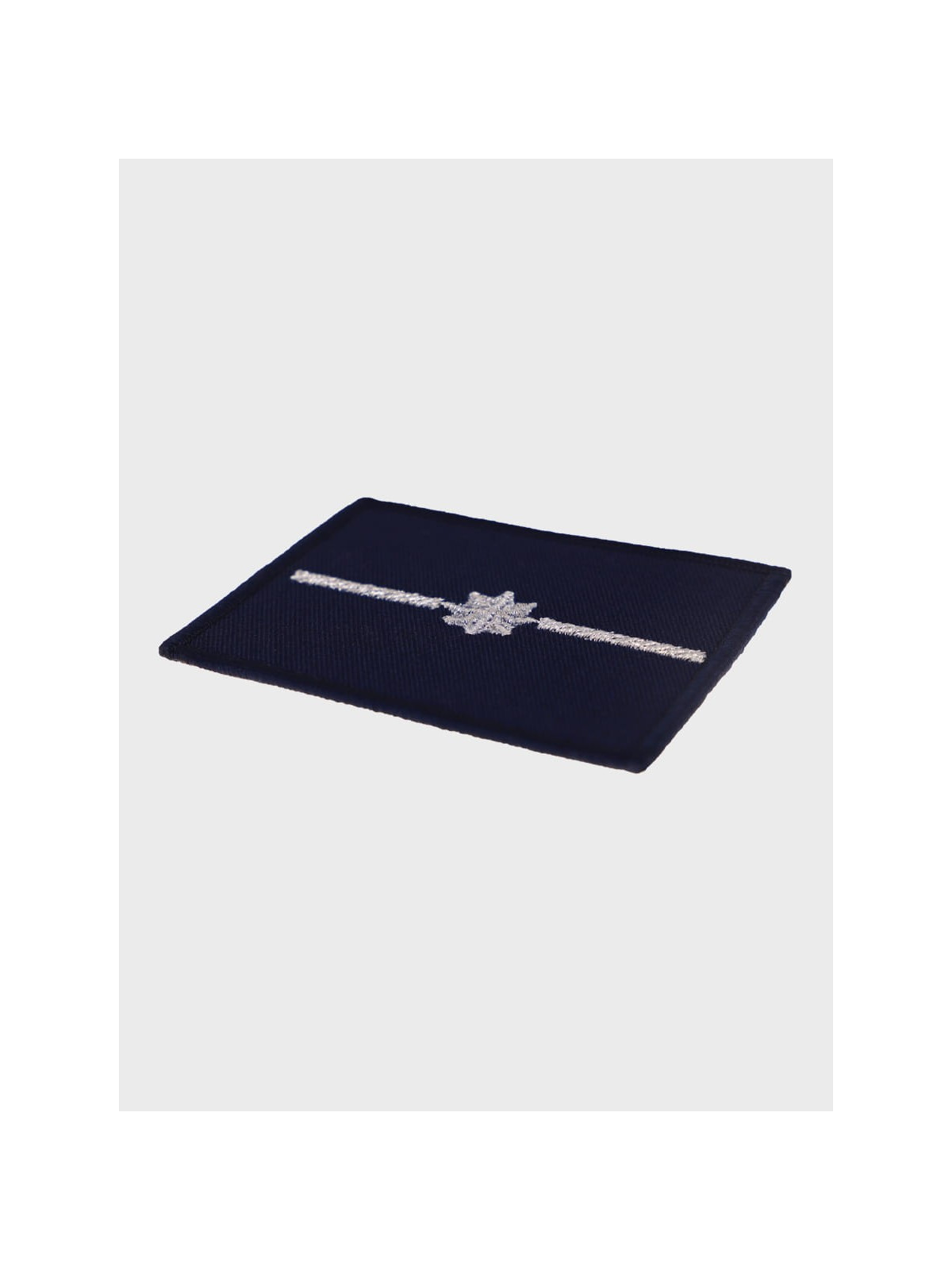 SPIN Emblemat Policyjny Naszywka MŁODSZY ASPIRANT 80x65cm Granatowy