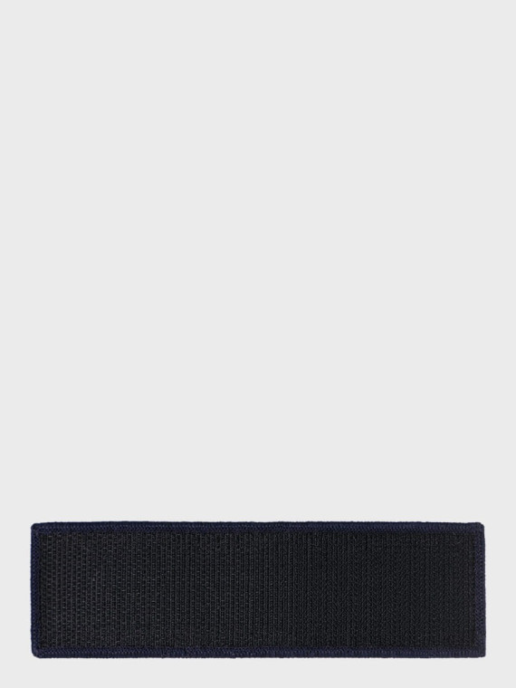 SPIN Naszywka Emblemat POLICJA 40x140mm ODBLASKOWA Rzep Granatowa