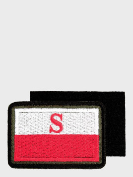 SPIN Emblemat na Rzep FLAGA POLSKI Strzelec 682R