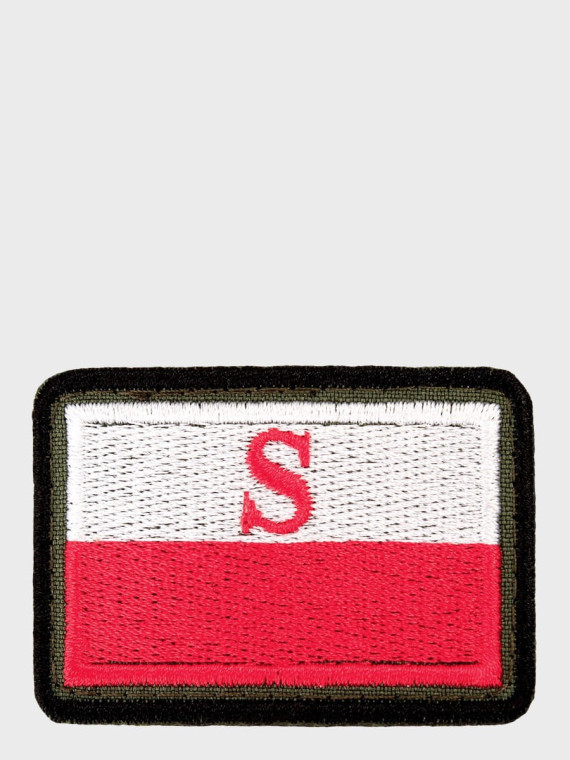 SPIN Emblemat na Rzep FLAGA POLSKI Strzelec 682R