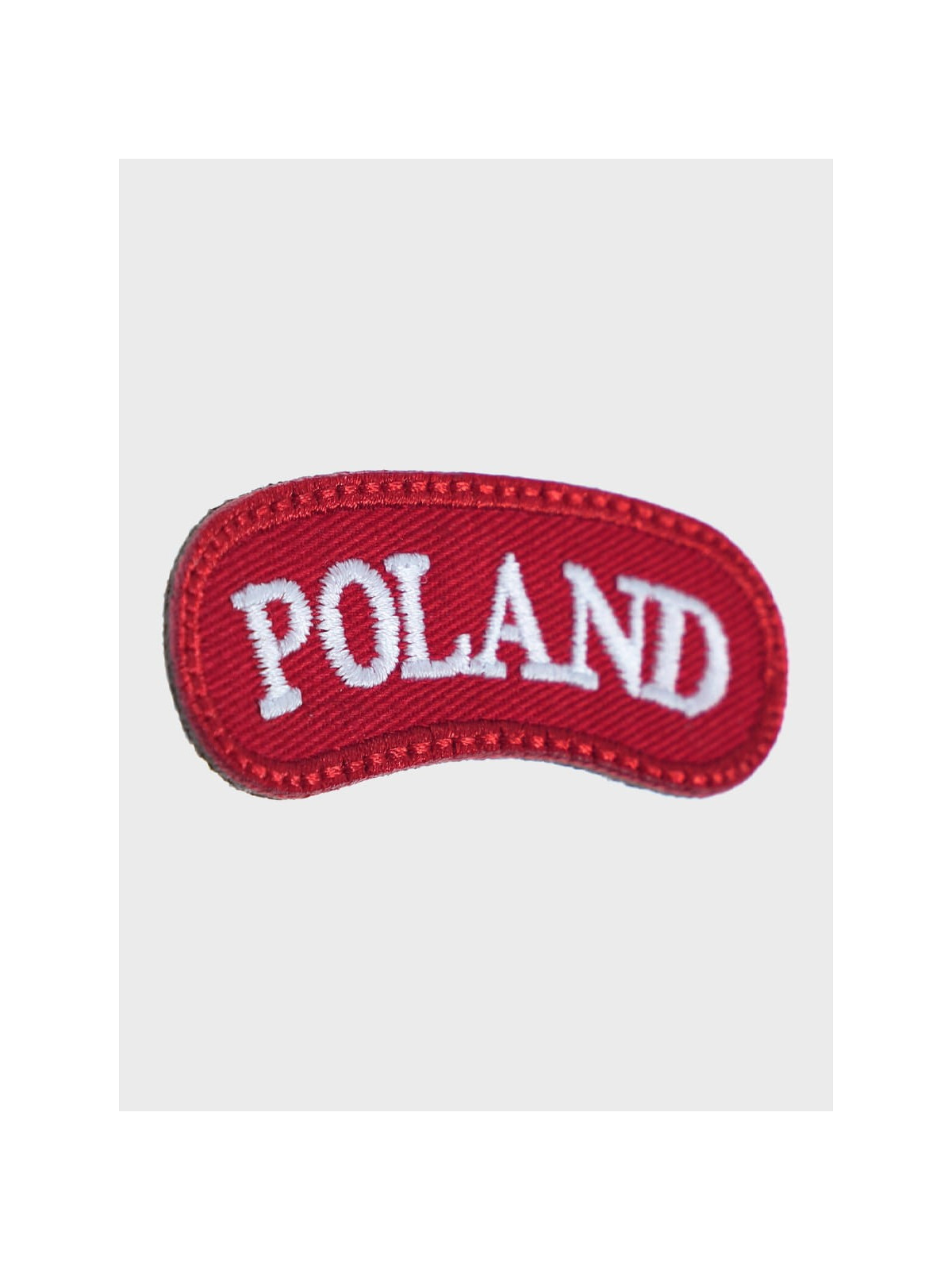 SPIN NASZYWKA EMBLEMAT ŁUCZEK POLAND Czerwony