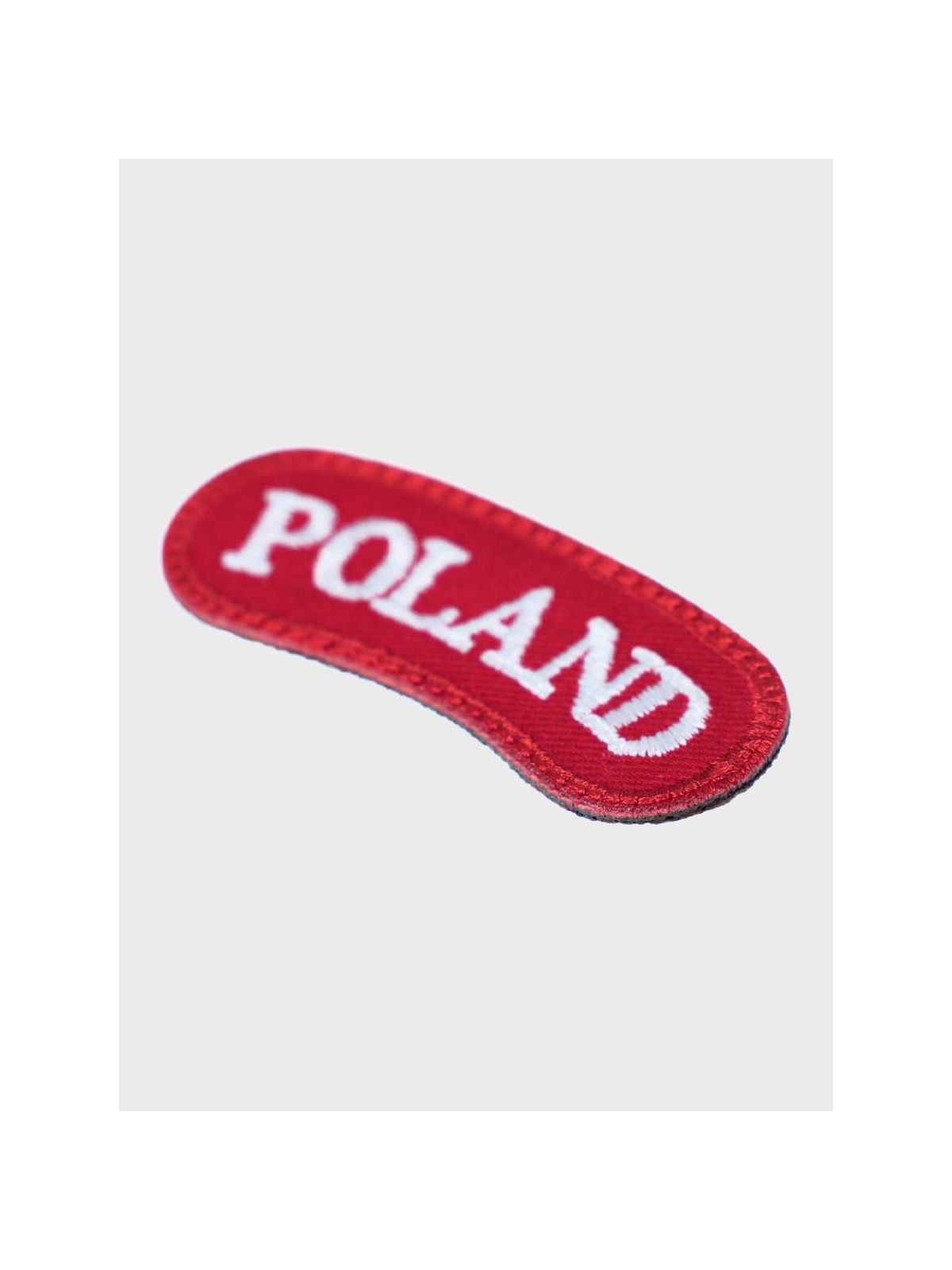 SPIN NASZYWKA EMBLEMAT ŁUCZEK POLAND Czerwony