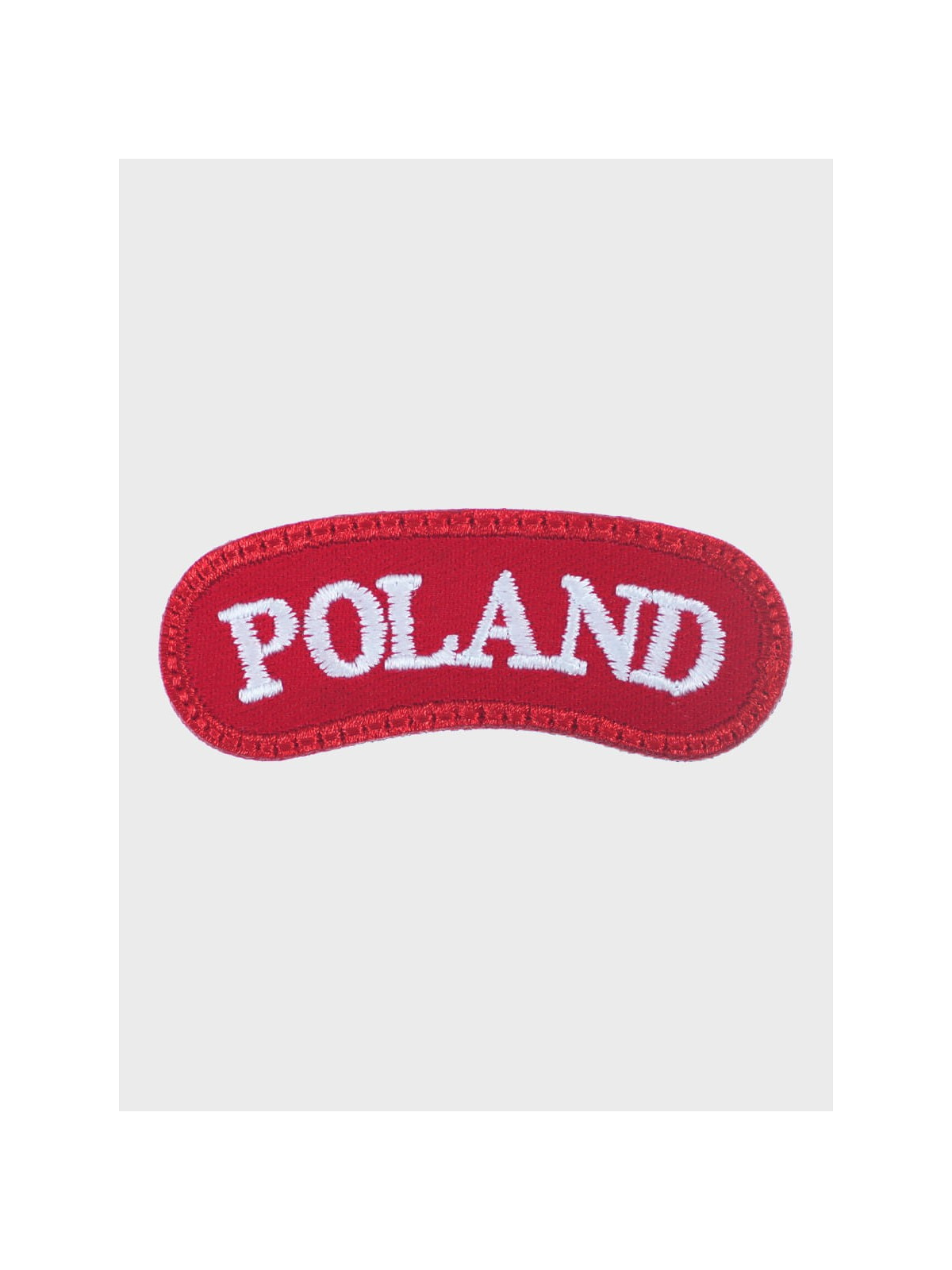 SPIN NASZYWKA EMBLEMAT ŁUCZEK POLAND Czerwony
