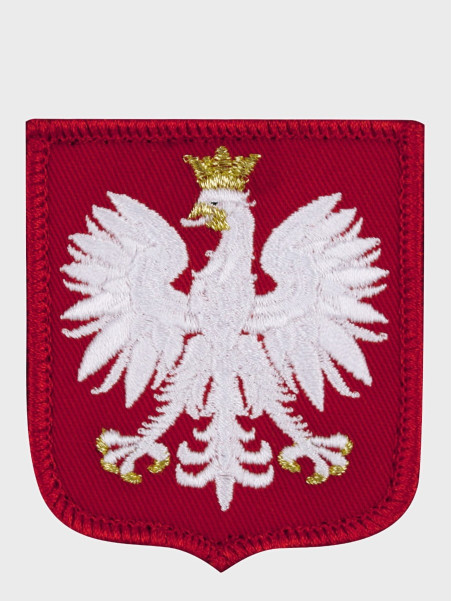 SPIN EMBLEMAT GODŁO RP 813/MON 55X65MM 