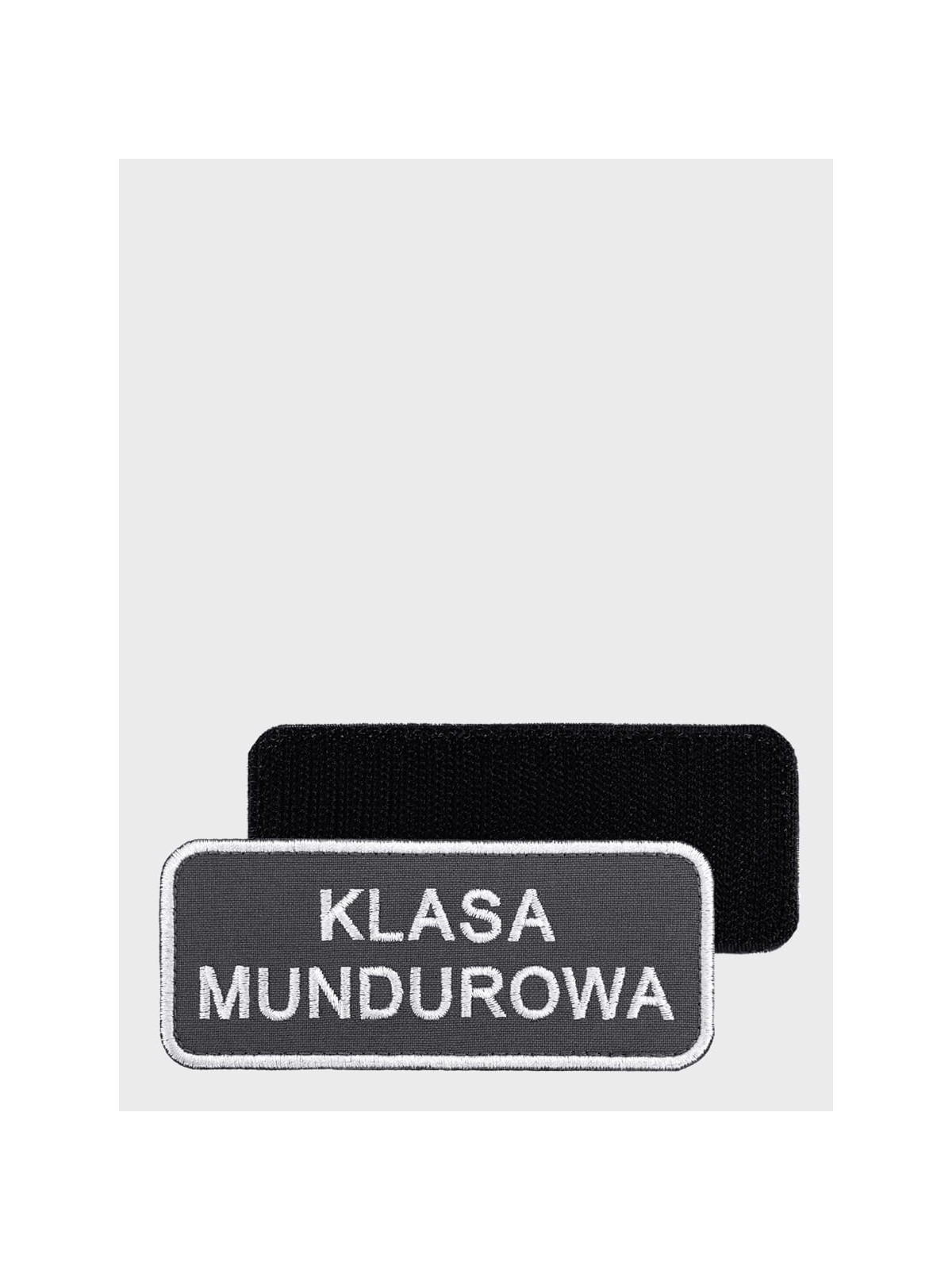 SPIN NASZYWKA KLASA MUNDUROWA 120x50MM SZARNO-SZARA RZE