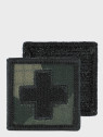 SPIN NASZYWKA MEDYCZNA KRZYŻ 30X30MM WZ.93-CZARNA