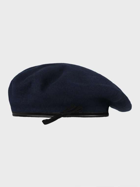DEMOBIL BERET WOJSKOWY WEŁNIANY CZESKI GRANATOWY 56-57