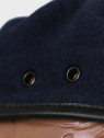 DEMOBIL BERET WOJSKOWY WEŁNIANY CZESKI GRANATOWY 56-57