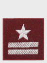 SPIN EMBLEMAT NA BERET MAJOR BORDOWY
