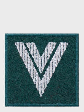 SPIN EMBLEMAT NA BERET STARSZY SIERŻANT ZIELONY