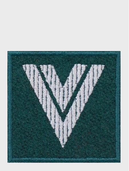 SPIN EMBLEMAT NA BERET STARSZY SIERŻANT ZIELONY