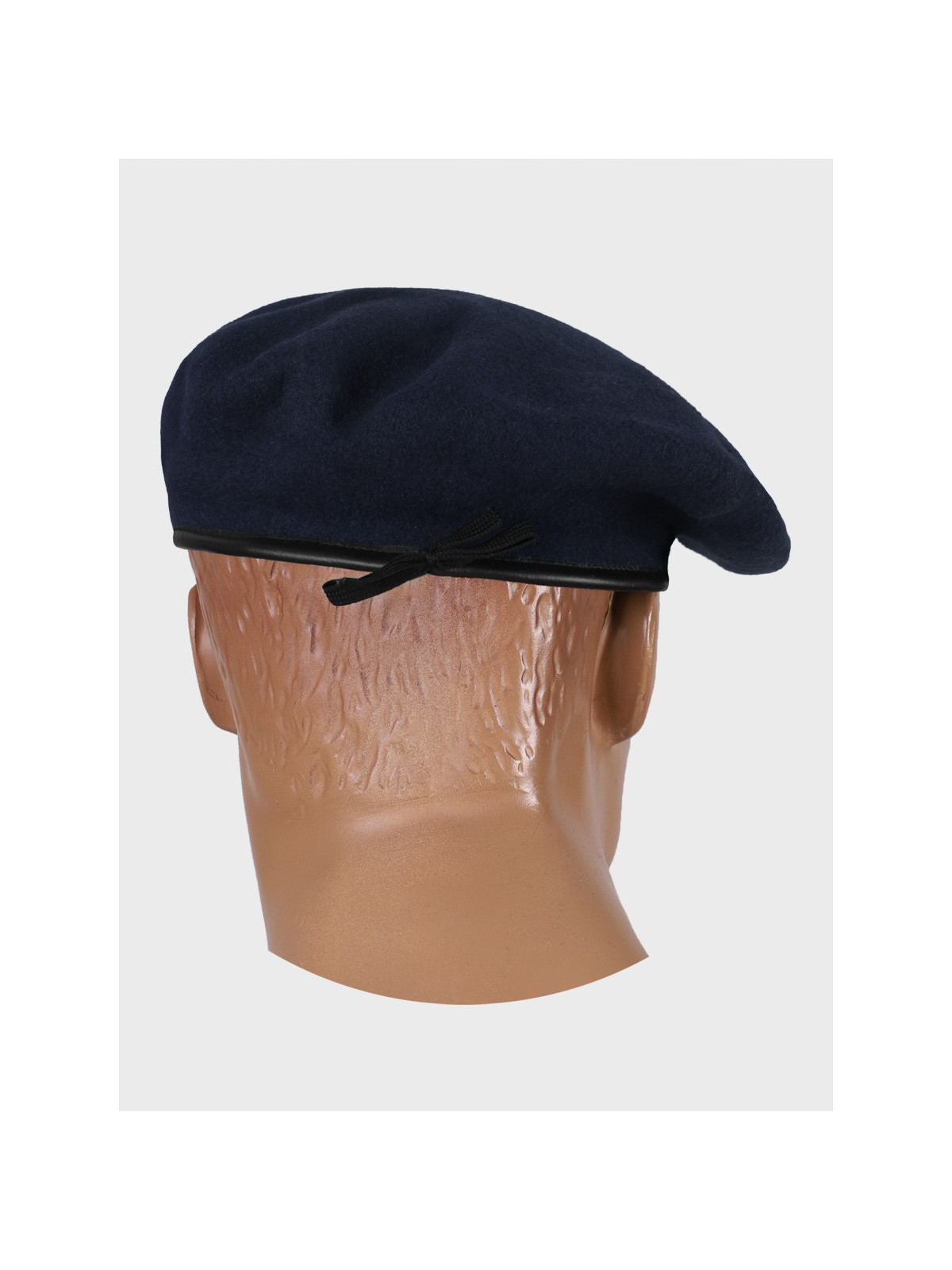DEMOBIL BERET WOJSKOWY WEŁNIANY CZESKI GRANATOWY 56-57