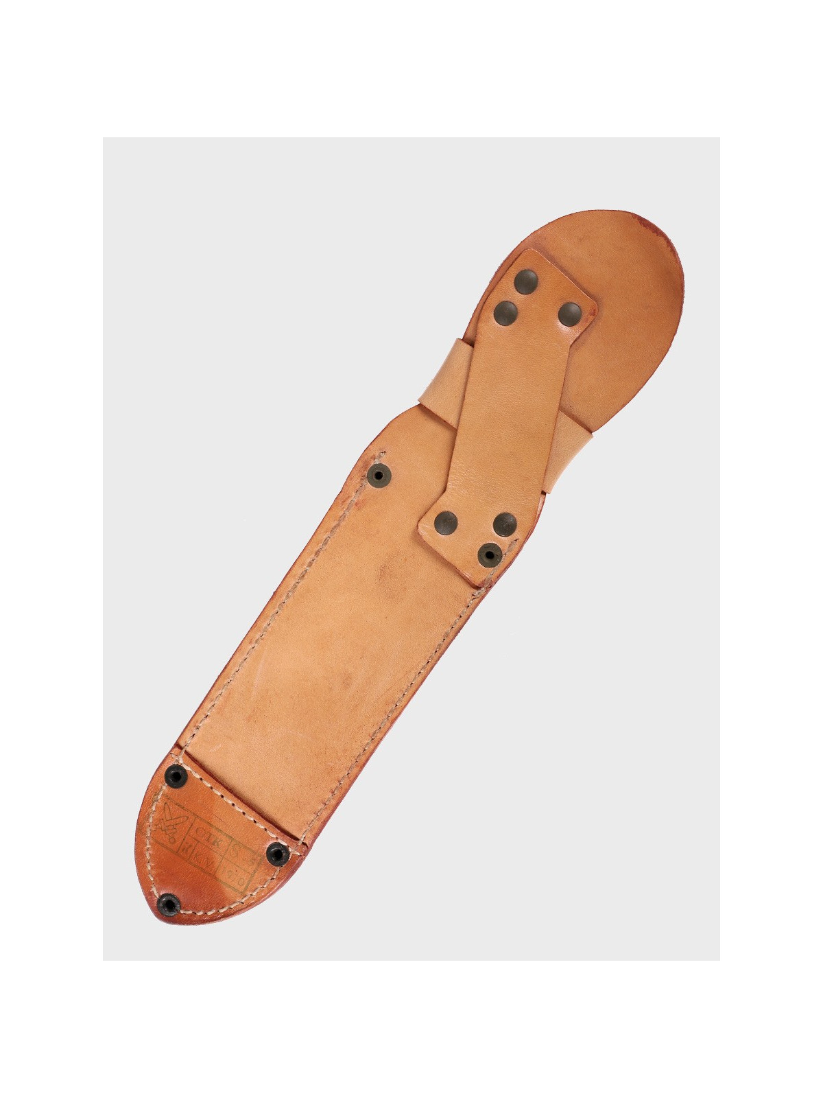 DEMOBIL NÓŻ WOJSKOWY ARMII CZESKIEJ + ORYGINALNA KABURA SKÓRZANA DEMOBIL