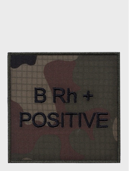 SPIN NASZYWKA GRUPA KRWI B RH+ RIP-STOP WZ.93