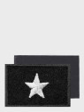 SPIN EMBLEMAT NA BERET CHORĄŻY CZARNY
