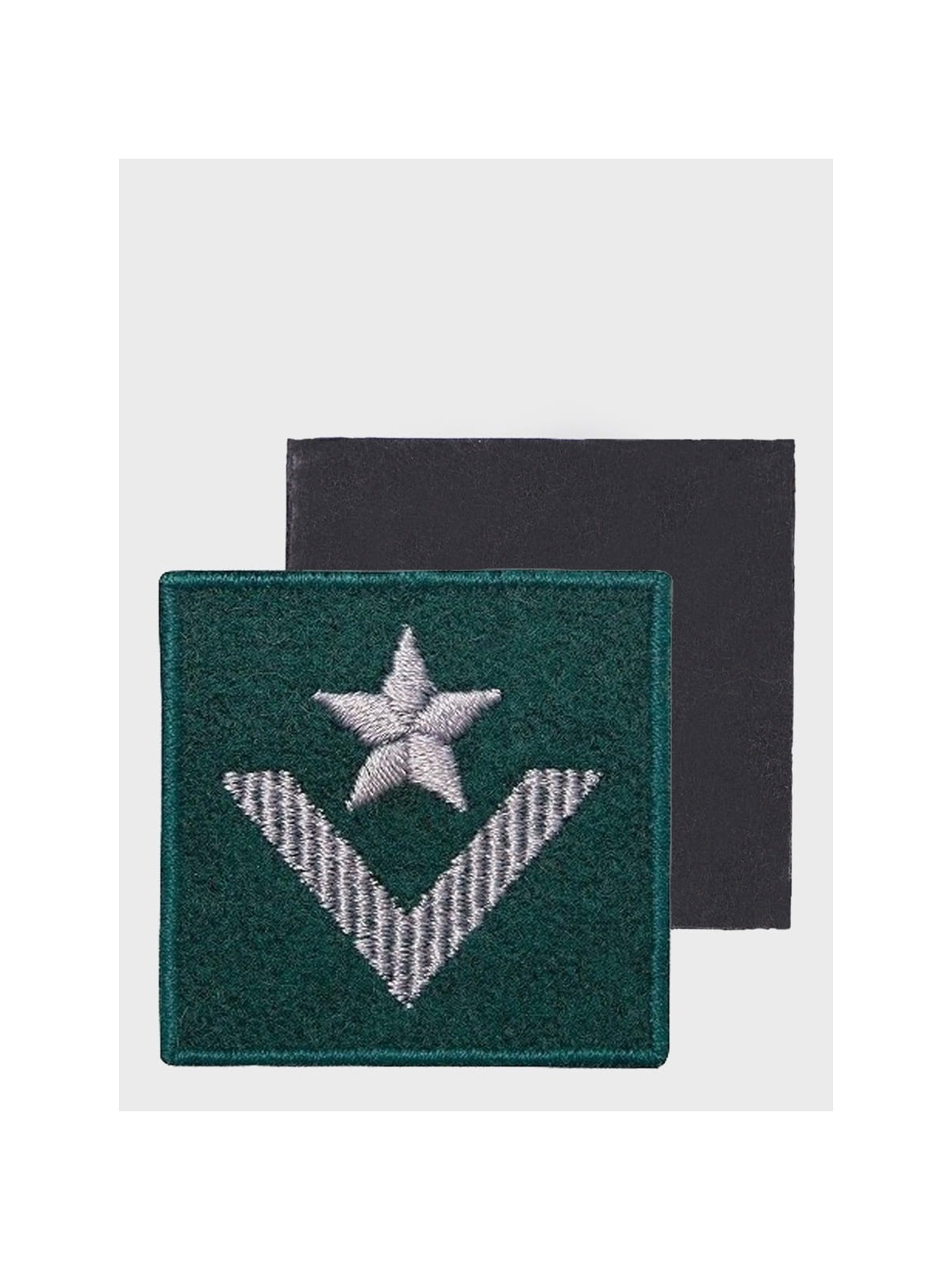 SPIN EMBLEMAT NA BERET MŁODSZY CHORĄŻY ZIELONY