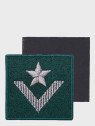 SPIN EMBLEMAT NA BERET MŁODSZY CHORĄŻY ZIELONY