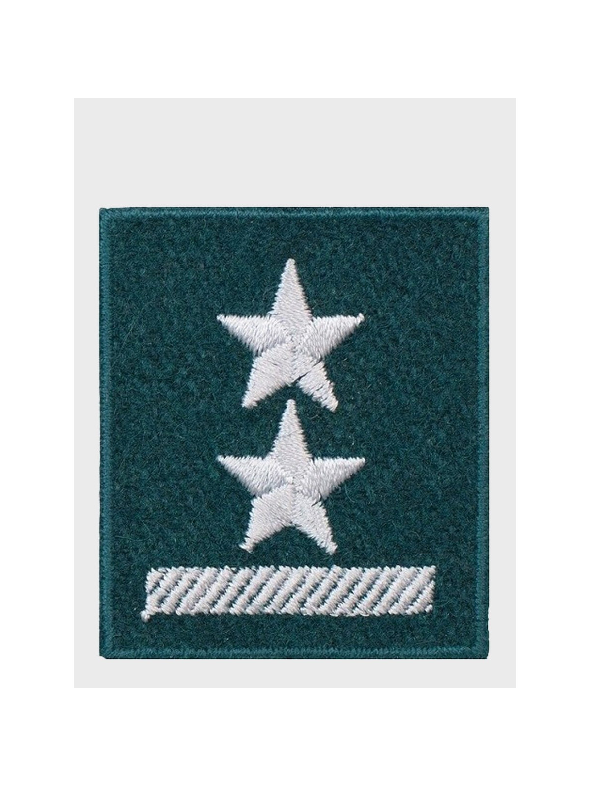 SPIN EMBLEMAT NA BERET PODPORUCZNIK ZIELONY