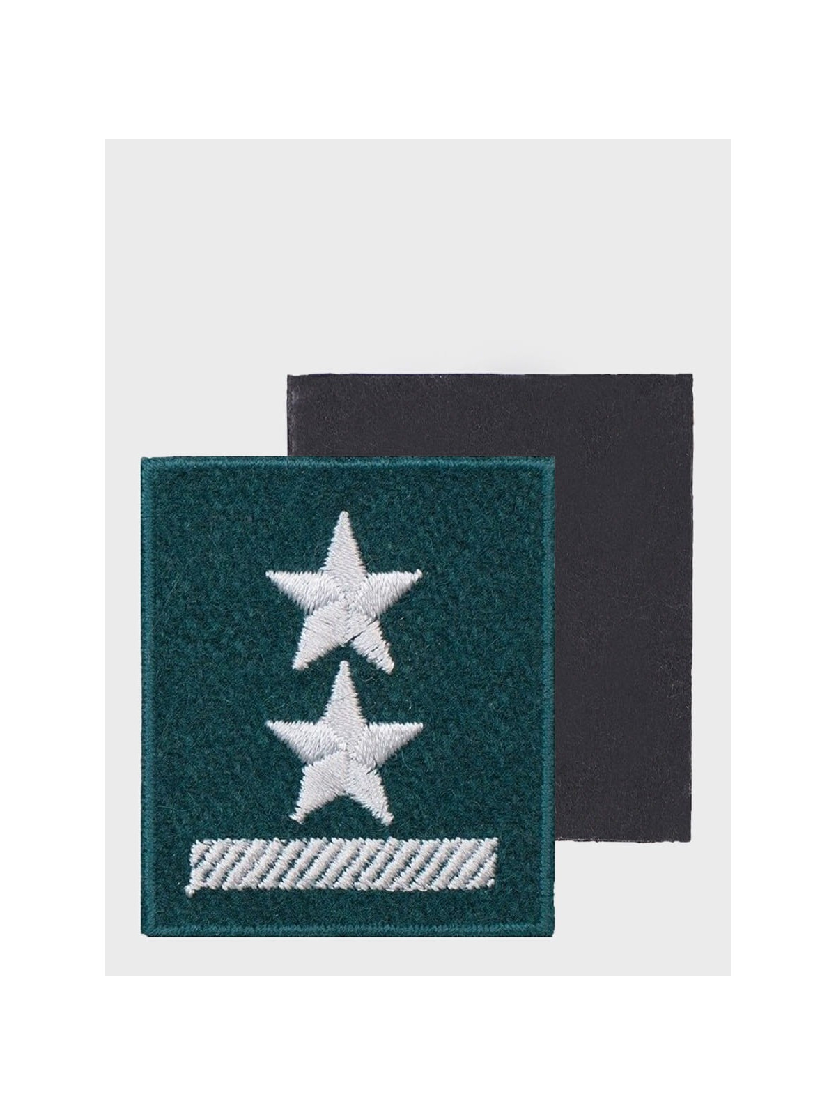 SPIN EMBLEMAT NA BERET PODPORUCZNIK ZIELONY