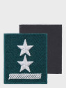 SPIN EMBLEMAT NA BERET PODPORUCZNIK ZIELONY