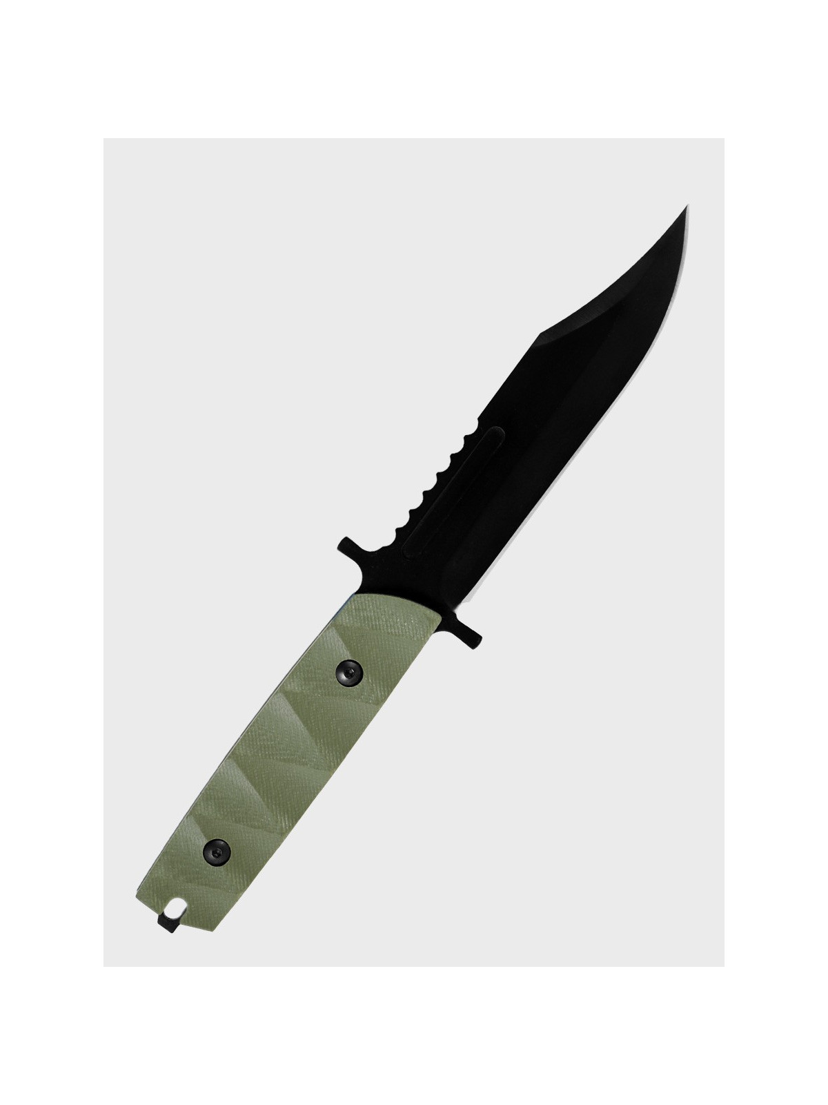 DEMOBIL NÓŻ WOJSKOWY ARMII CZESKIEJ Full Tang + ORYGINALNA Kabura Czeskie CAMO M95