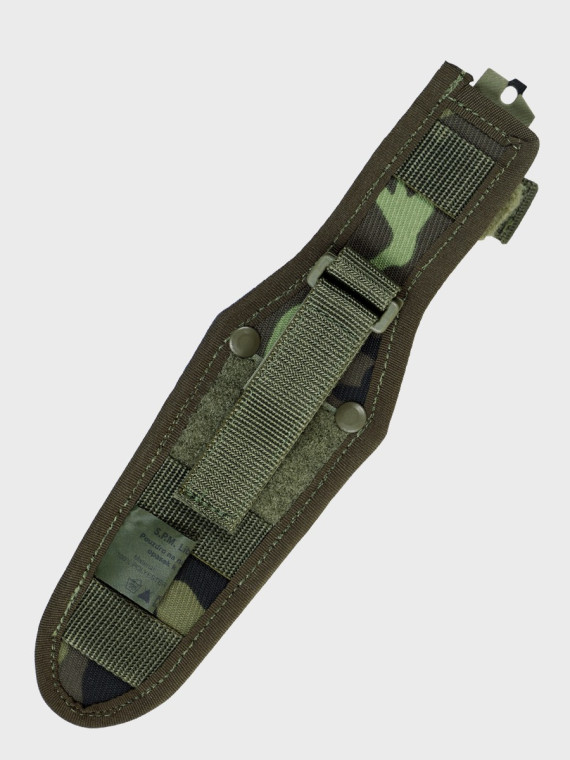 DEMOBIL NÓŻ WOJSKOWY ARMII CZESKIEJ Full Tang + ORYGINALNA Kabura Czeskie CAMO M95