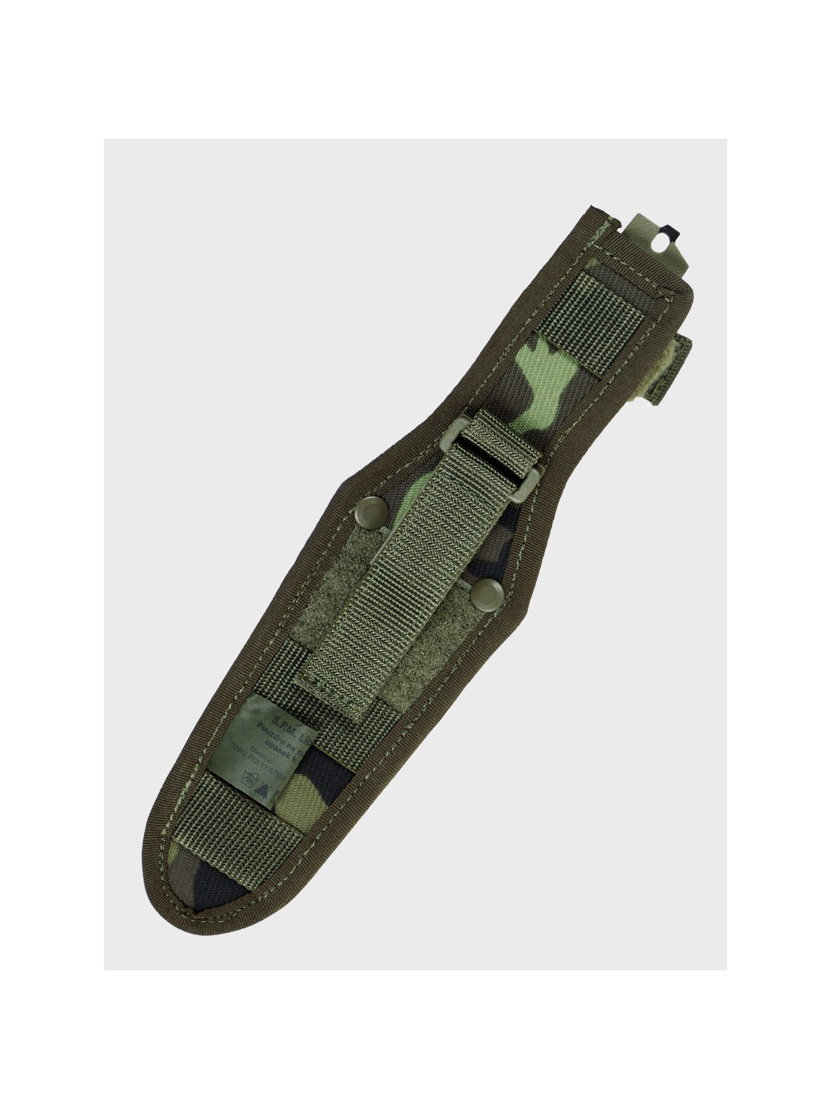 DEMOBIL NÓŻ WOJSKOWY ARMII CZESKIEJ Full Tang + ORYGINALNA Kabura Czeskie CAMO M95