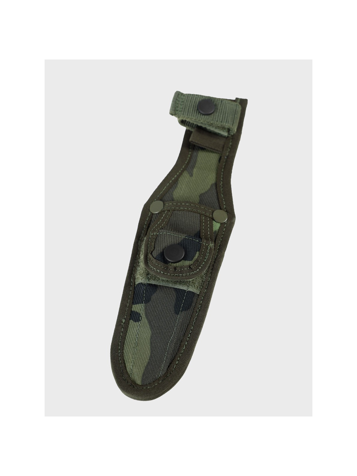 DEMOBIL NÓŻ WOJSKOWY ARMII CZESKIEJ Full Tang + ORYGINALNA Kabura Czeskie CAMO M95