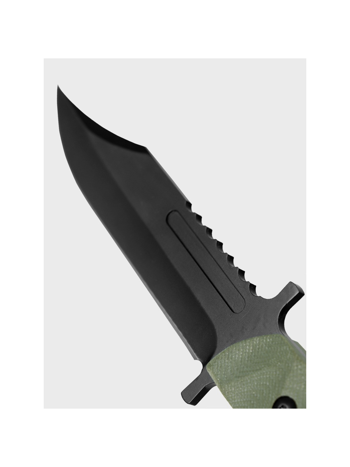 DEMOBIL NÓŻ WOJSKOWY ARMII CZESKIEJ Full Tang + ORYGINALNA Kabura Czeskie CAMO M95