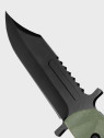 DEMOBIL NÓŻ WOJSKOWY ARMII CZESKIEJ Full Tang + ORYGINALNA Kabura Czeskie CAMO M95