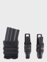 PRIMAL GEAR Zestaw Ładownic Otwartych 5,56 mm + 2 Pistoletowe Molle Czarne