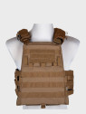 PRIMAL GEAR Kamizelka taktyczna Plate Carrier Trias molle velcro coyote