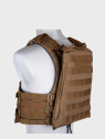 PRIMAL GEAR Kamizelka taktyczna Plate Carrier Trias molle velcro coyote