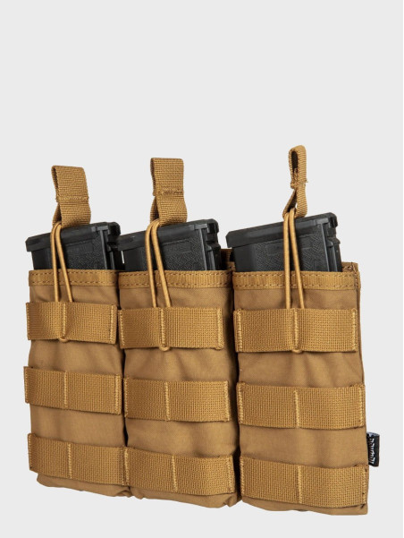 PRIMAL GEAR Ładownica potrójna na magazynki AK/M4/G36 Open Koga Coyote