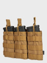 PRIMAL GEAR Ładownica potrójna na magazynki AK/M4/G36 Open Koga Coyote