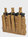 PRIMAL GEAR Ładownica potrójna na magazynki AK/M4/G36 Open Koga Coyote