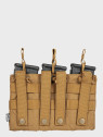 PRIMAL GEAR Ładownica potrójna na magazynki AK/M4/G36 Open Koga Coyote