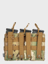 PRIMAL GEAR Ładownica potrójna na magazynki AK/M4/G36 Open Koga Multicam