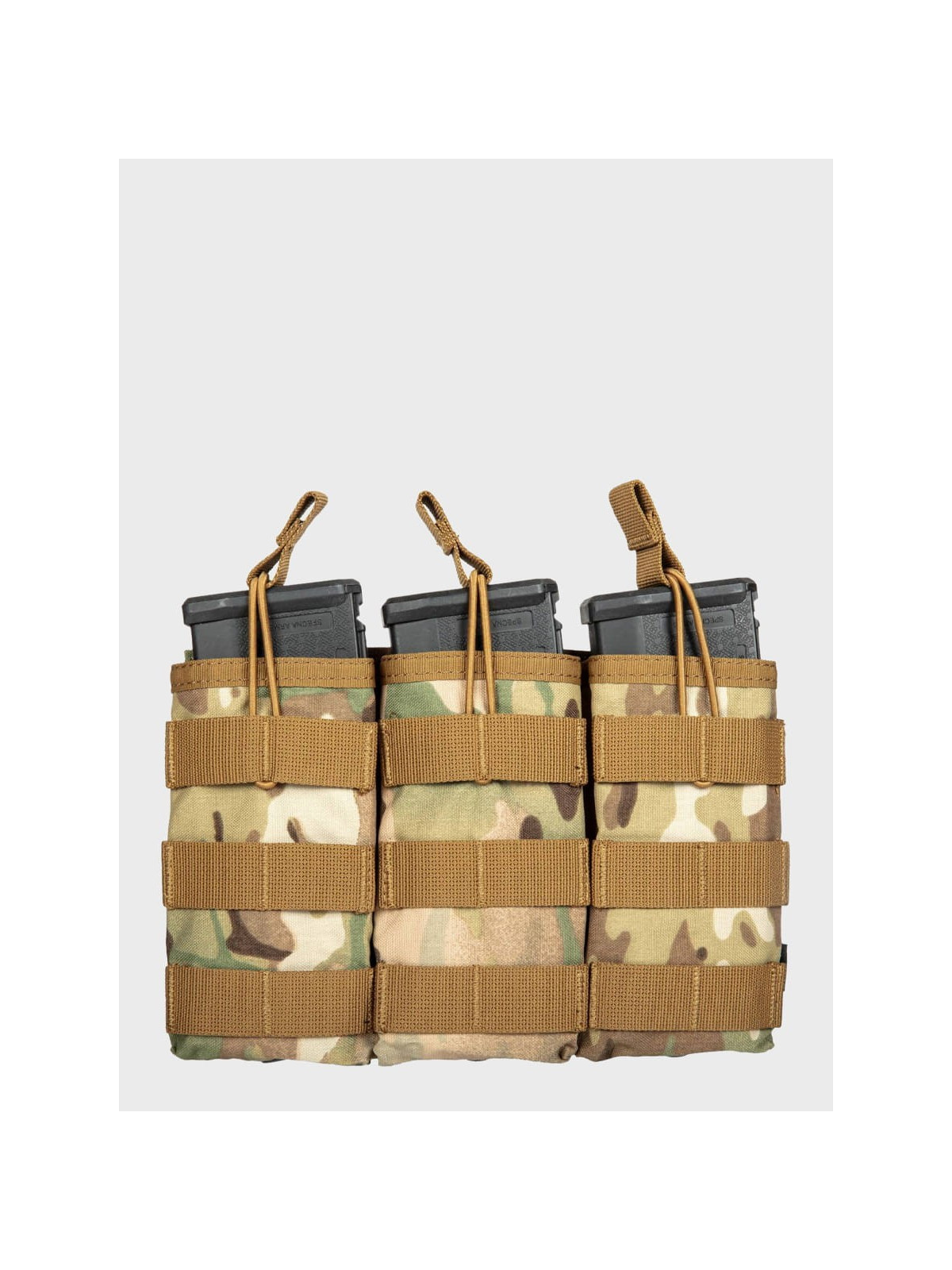 PRIMAL GEAR Ładownica potrójna na magazynki AK/M4/G36 Open Koga Multicam
