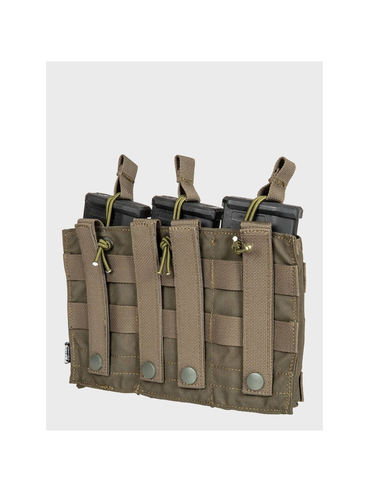 PRIMAL GEAR Ładownica potrójna na magazynki AK/M4/G36 Open Koga Oliwkowa