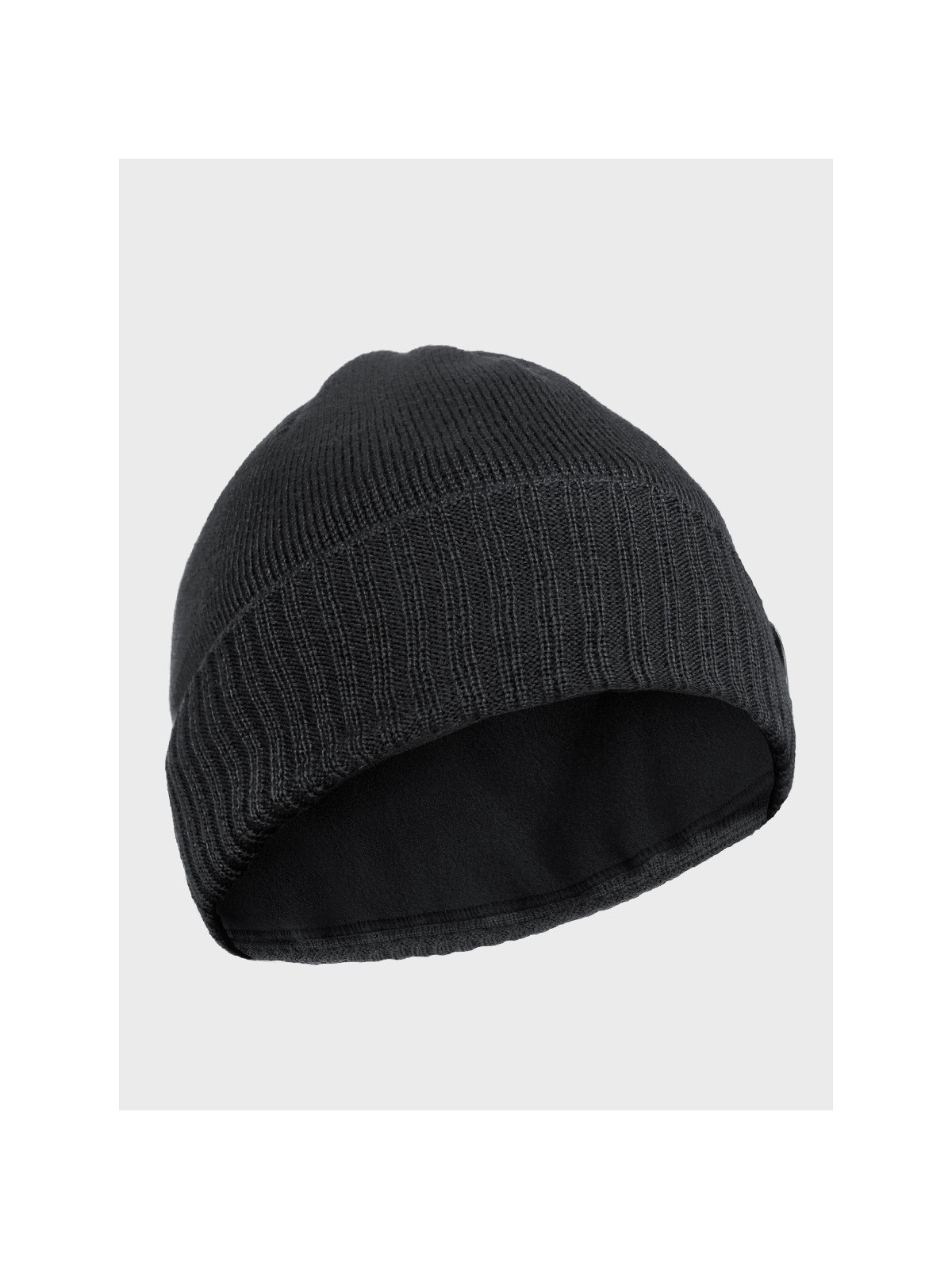 AGBO CZAPKA ZIMOWA Z WEŁNY MERYNOSA Merino HOGAN CIEMNOSZARA