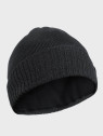 AGBO CZAPKA ZIMOWA Z WEŁNY MERYNOSA Merino HOGAN CIEMNOSZARA