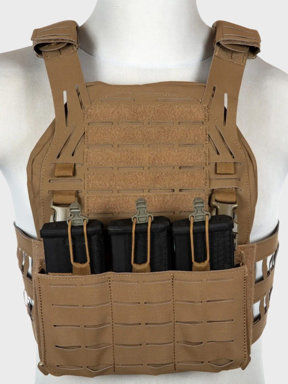 PRIMAL GEAR KAMIZELKA TAKTYCZNA LASER-CUT STEGADON COYOTE