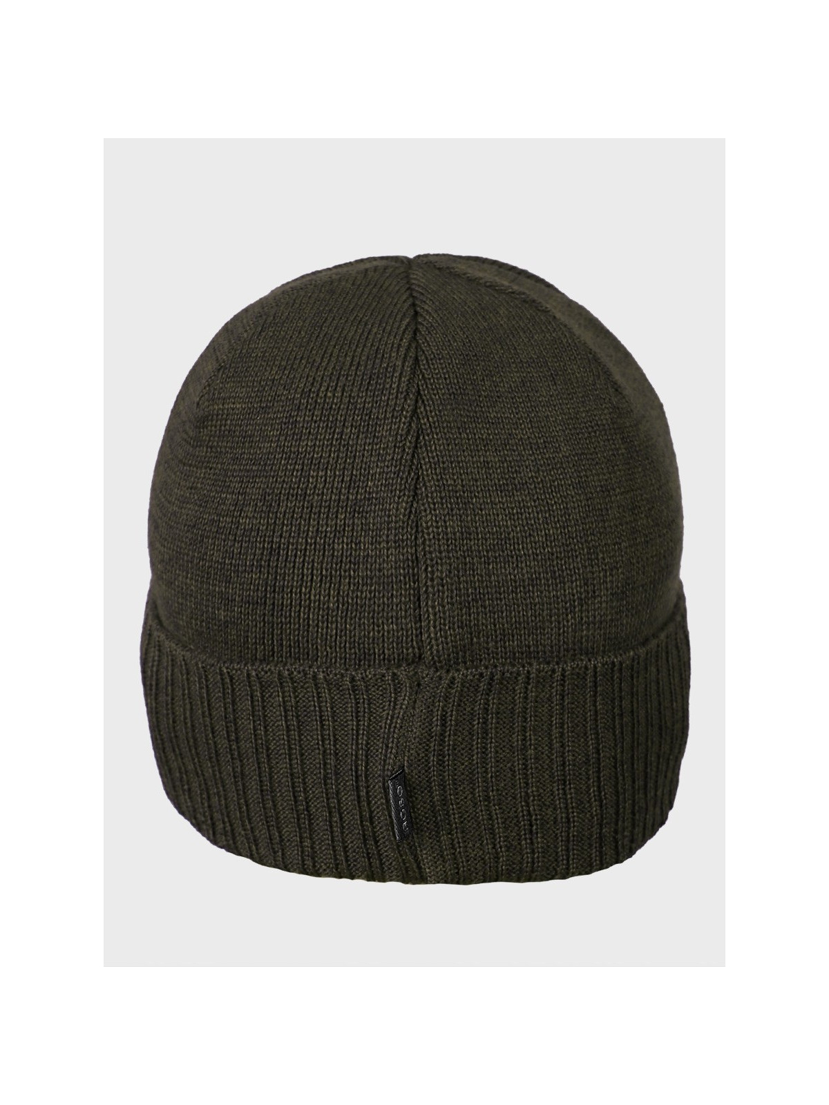 AGBO CZAPKA ZIMOWA Z WEŁNY MERYNOSA Merino HOGAN KHAKI